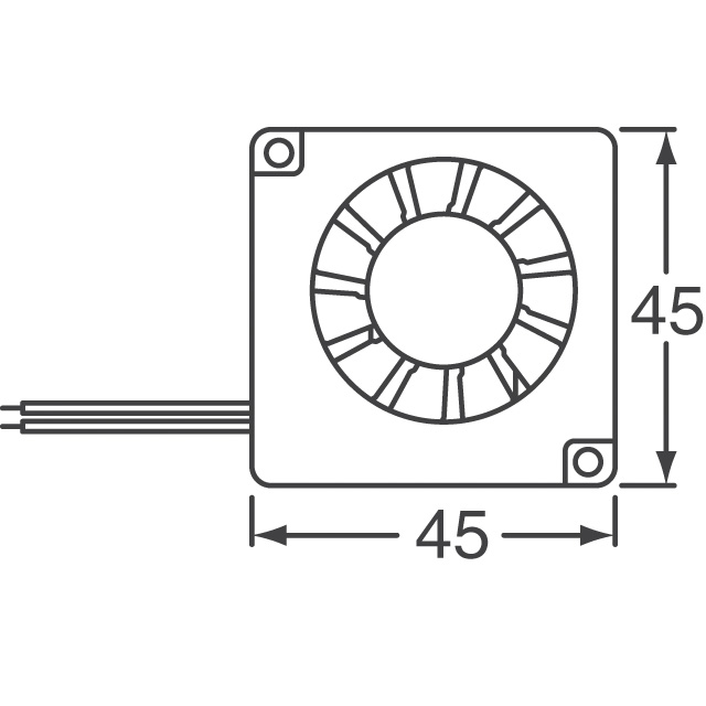 GB0545AFV1-8.B1824.GN Sunon Fans | Fans, Thermal Management | DigiKey